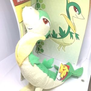 Servine 7" Pokemon Plush With Book